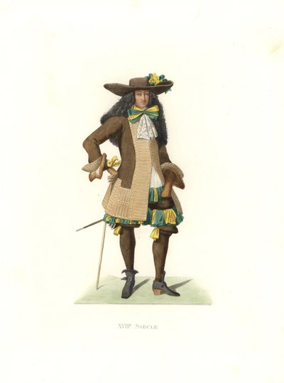 Herr im Zeremoniengewand von Edmond Lechevallier Chevignard