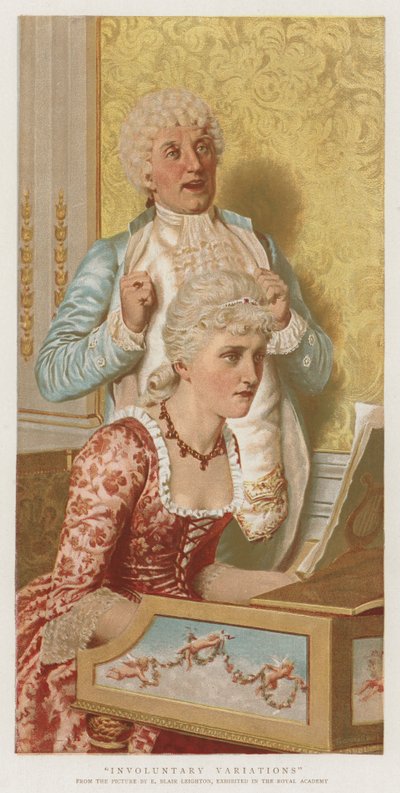 Unfreiwillige Variationen von Edmund Blair Leighton