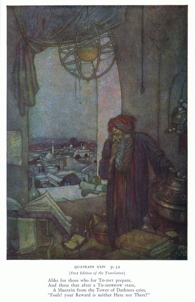 Gleich für diejenigen, die heute vorbereiten von Edmund Dulac