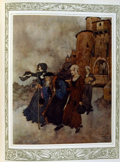 Französische Ausgabe von Geschichten von Hans Christian Andersen von Edmund Dulac