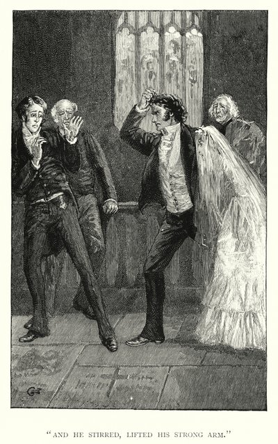 Illustration für Jane Eyre von Charlotte Bronte von Edmund Henry Garrett