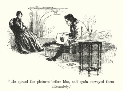 Illustration für Jane Eyre von Charlotte Bronte von Edmund Henry Garrett