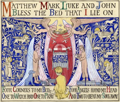 Matthäus, Markus, Lukas & Johannes, ca. 1935 von Edmund Hunter