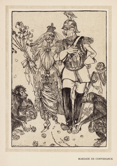 Der Kranz des Kaisers: Vernunftehe von Edmund Joseph (after) Sullivan