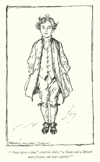 Illustration für Der Pfarrer von Wakefield von Oliver Goldsmith von Edmund Joseph Sullivan