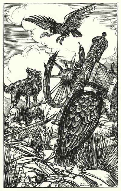 Illustration für Sartor Resartus von Edmund Joseph after Sullivan