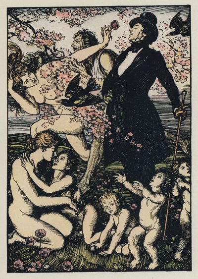 Illustration für Tennysons Maud von Edmund Joseph after Sullivan