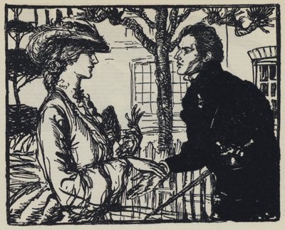 Illustration für Tennysons Maud von Edmund Joseph after Sullivan