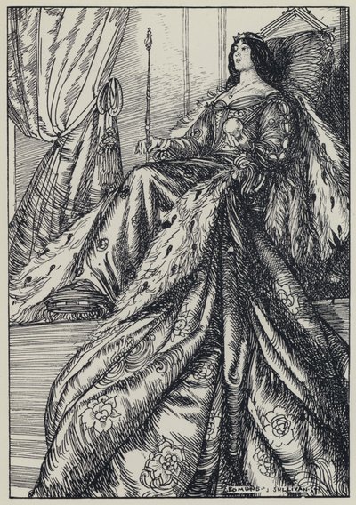 Illustration für A Dream of Fair Women und andere Gedichte von Edmund Joseph after Sullivan