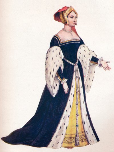 Anna Boleyn, Königin von England 1533, 1902 von Edmund Thomas Parris