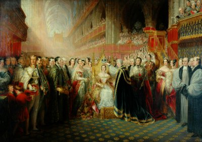 Krönung von Königin Victoria von Edmund Thomas Parris