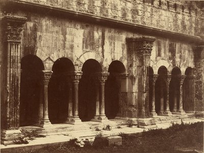 [Kreuzgang von St. Trophime, Arles] von Édouard Baldus