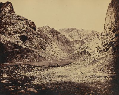 Die Schluchten von Ollioules von Édouard Baldus