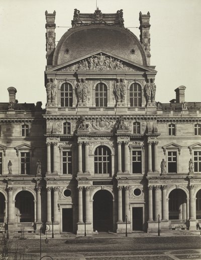 Richelieu-Pavillon, Louvre, Paris von Édouard Baldus