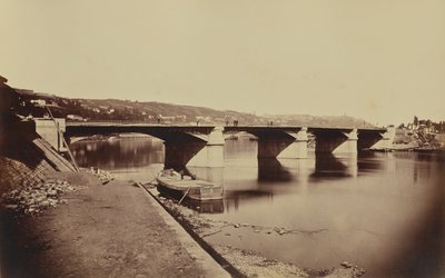 Die Brücke von La Mulatière von Édouard Baldus