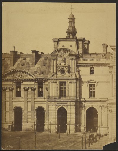 Der Louvre, Pavillon von Rohan von Édouard Baldus