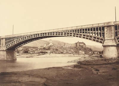 Viadukt bei La Voulte von Édouard Baldus