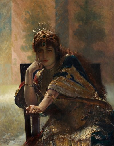 Orientalin von Edouard Frederic Wilhelm Richter
