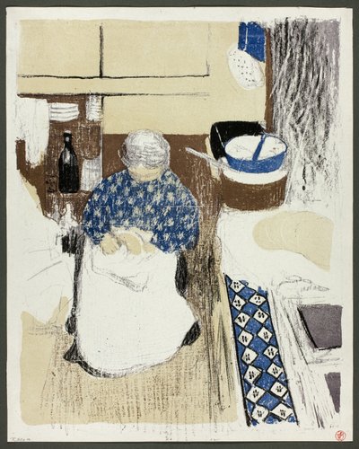 Der Koch, Platte elf aus Landschaften und Innenräume von Édouard Jean Vuillard
