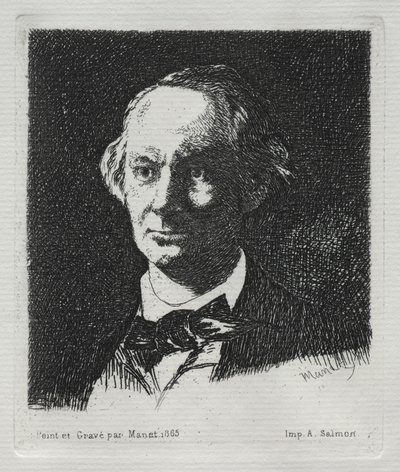 Charles Baudelaire von Édouard Manet