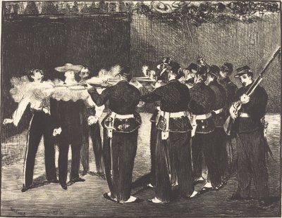 Tod von Maximilian in Queretaro L