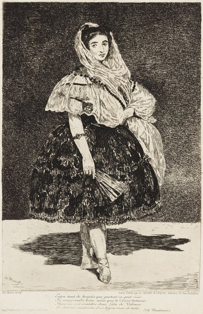 Lola de Valence von Édouard Manet