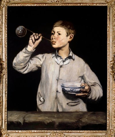 Seifenblasen von Édouard Manet