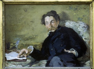 Stéphane Mallarmé (1842 - 1898) - von Edouard Manet von Édouard Manet