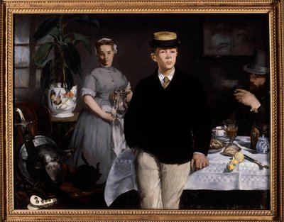 Das Frühstück im Atelier von Édouard Manet