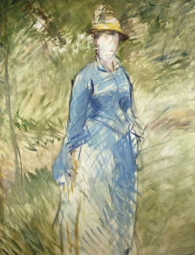 Junge Frau im Grünen, 1882 von Édouard Manet