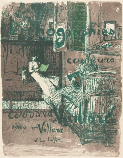 Umschlag für das Album "Paysages et intérieurs" von Edouard Vuillard