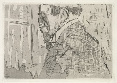 Porträt von Theo van Rysselberghe von Edouard Vuillard