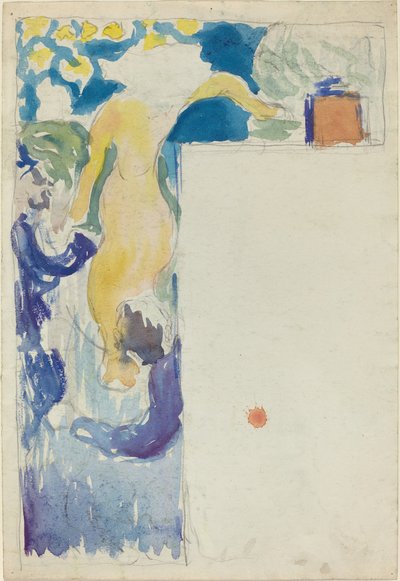 Programmdesign für das Théâtre Libre von Edouard Vuillard