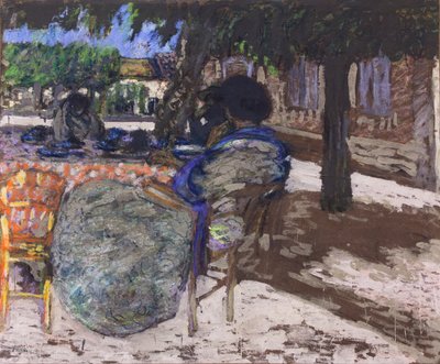 Unter den Roten Pavillonbäumen, 1905-07 von Edouard Vuillard
