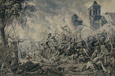 Der Tod Zrinys (nach F. Osolsobic) von Eduard Gurk