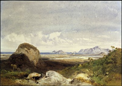 Küstenlandschaft von Eduard Hildebrandt