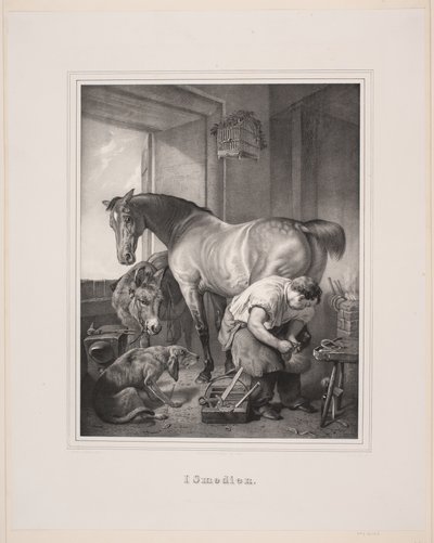 In der Schmiede von Edvard Fortling