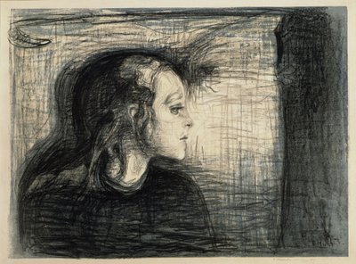 Das kranke Kind I von Edvard Munch