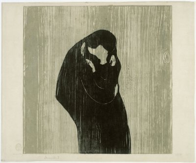 Der Kuss IV von Edvard Munch