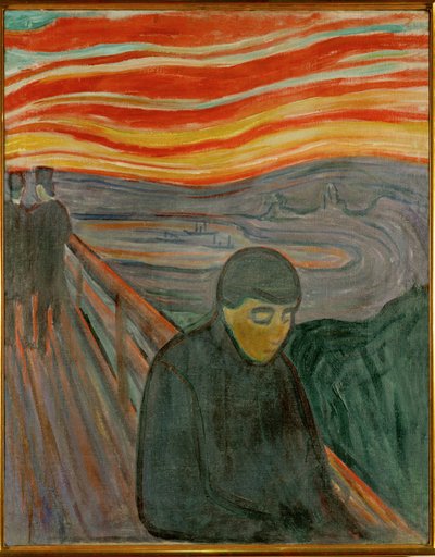 Verzweiflung von Edvard Munch