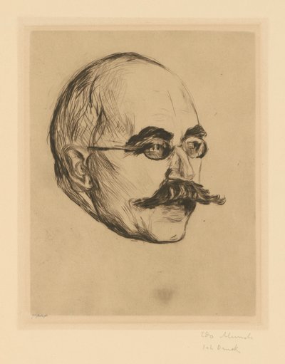 Dr. Gustav Schiefler von Edvard Munch