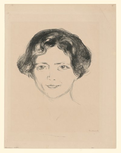 Edith Rode von Edvard Munch