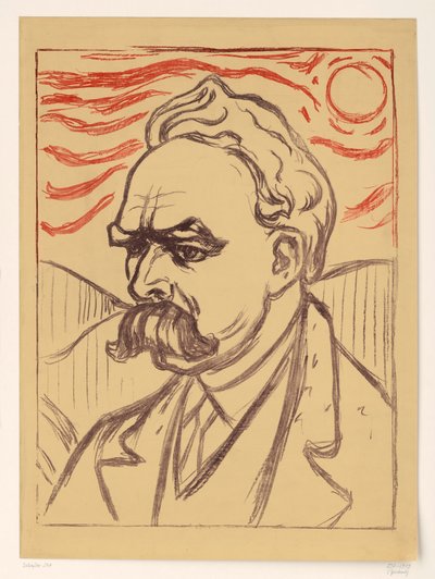 Friedrich Nietzsche von Edvard Munch