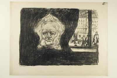 Henrik Ibsen im Grand Café von Edvard Munch