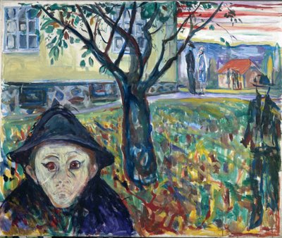 Eifersucht im Garten von Edvard Munch