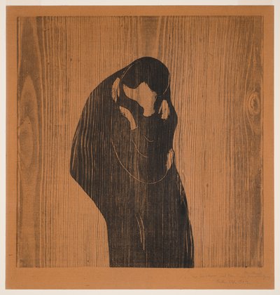 Der Kuss IV von Edvard Munch