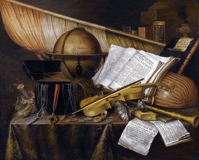 Vanitas Stillleben von Edwaert Colyer or Collier