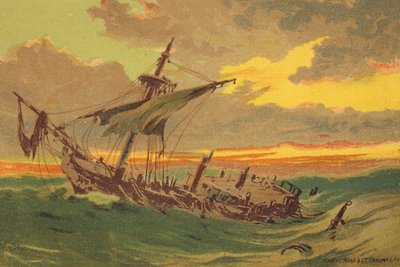 Das verlassene Schiff von Edward (after) Duncan