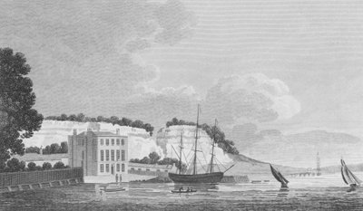 Purfleet (Stich) von Edward (after) Gyfford