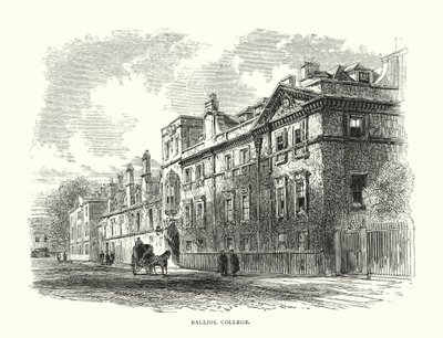 Balliol College von Edward (after) Whymper